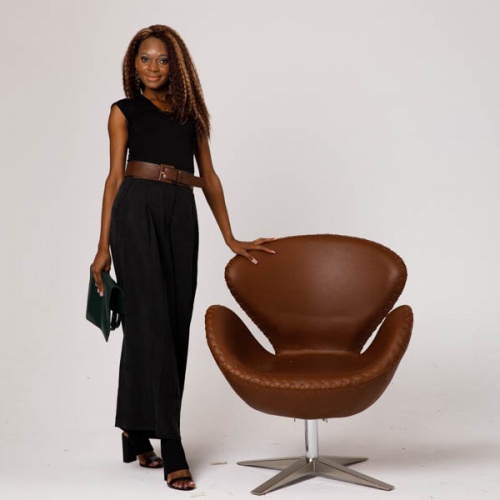 Брюки MALLONI брюки-палаццо черного цвета фото 2