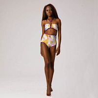 Раздельный купальник с цветочным принтом OROBLU 