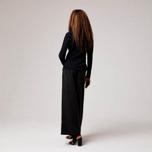 Жакет OROBLU черного цвета на молнии фото 4