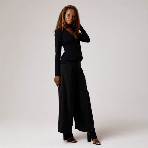 Жакет OROBLU черного цвета на молнии фото 2