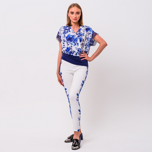 Брюки с принтом OROBLU фото 3