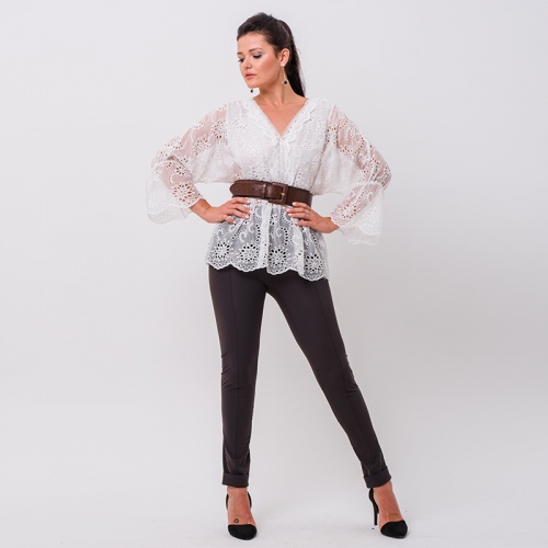 Брюки коричневые  OROBLU фото 3